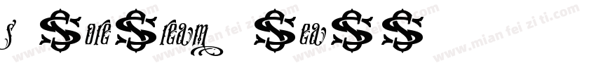 s coredream 8heavy字体转换
